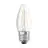 Ledvance Classic LED E27 Candela Filamento Chiara 4.8W 470lm - 827 Bianco Molto Caldo | Dimmerabile - Sostitua 40W