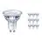 Confezione Multipack 10x Philips Corepro LEDspot GU10 PAR16 2.7W 215lm 36D - 827 Bianco Molto Caldo | Sostitutiva 25W