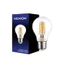 Noxion Lucent Filamento LED E27 Pera Chiara 7W 806lm - 827 Bianco Molto Caldo | Sostitutiva 60W