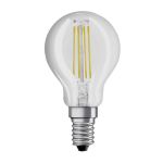 Osram Retrofit LED E14 Sferica Filamento Chiara 4W 470lm - 840 Bianco Freddo | Sostitutiva 40W