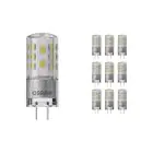 Confezione Multipack 10x Osram Parathom LED Pin GY6.35 4.5W 470lm - 827 Bianco Molto Caldo | Dimmerabile - Sostitutiva 40W